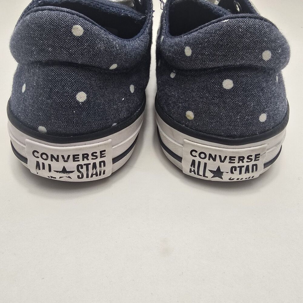 Polka Dot Jean Converse Madison Chuck Taylor Shoes Women’s Size 8.5 - Picture 3 of 8